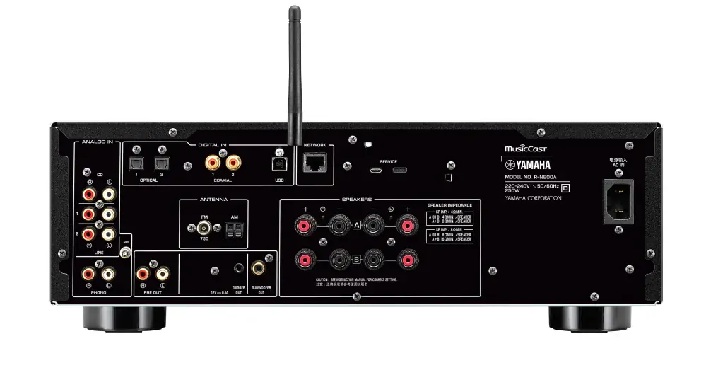 YAMAHA R-N800A + MONITOR AUDIO SILVER 100 LE (2025)