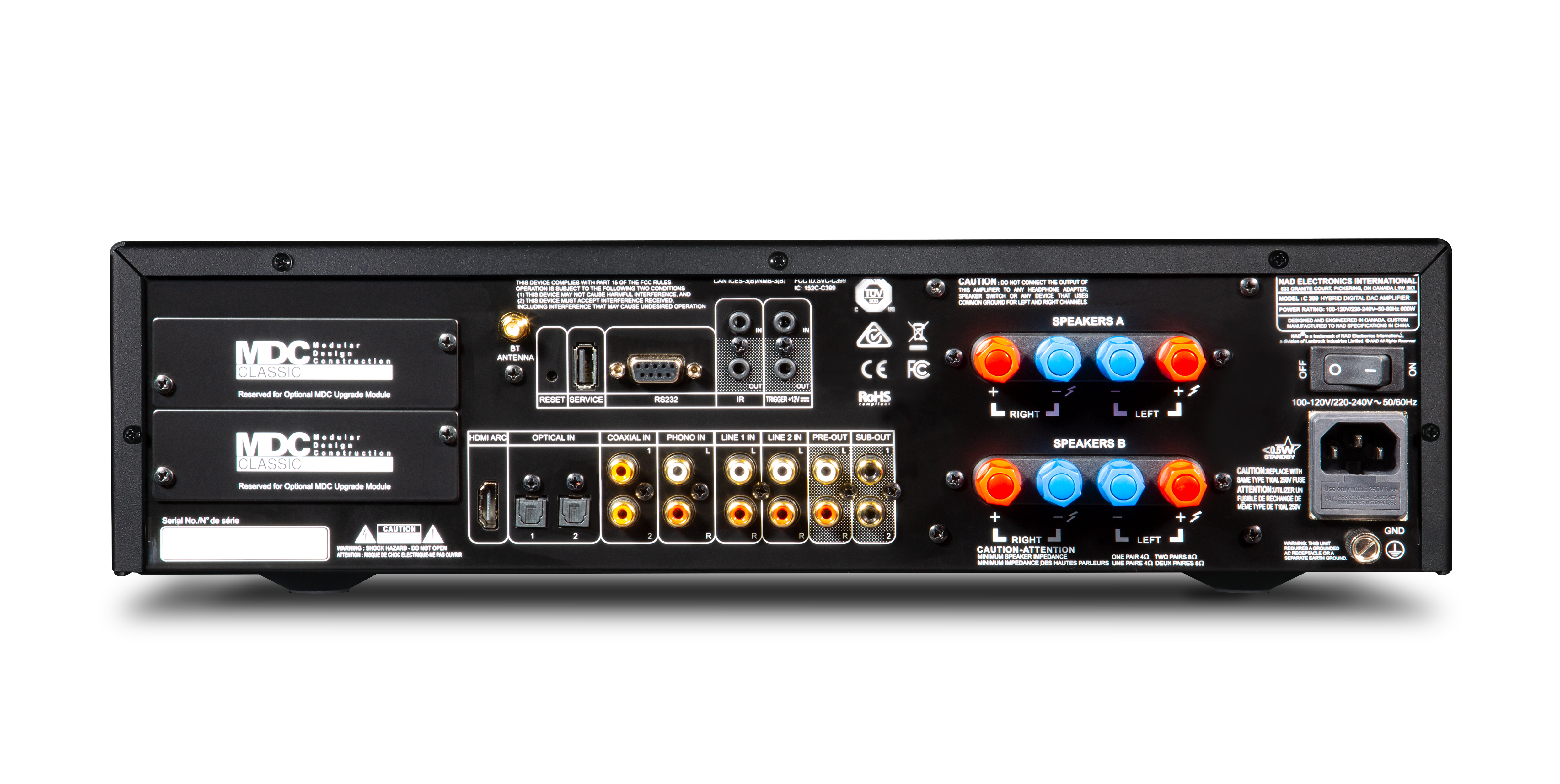 NAD C 399 + MDC2 BluOS-D