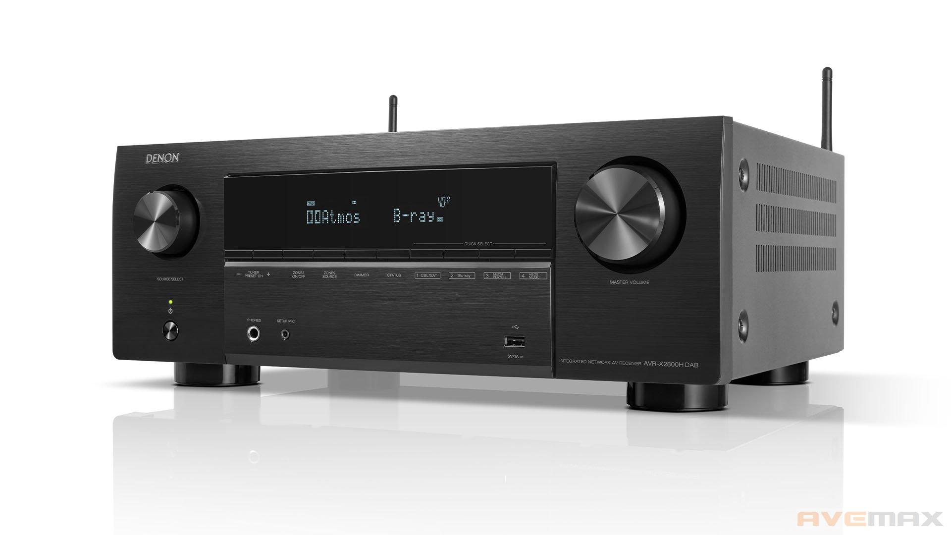 DENON AVR-X2800H DAB + QUADRAL SIGNUM 90 SET 5.0