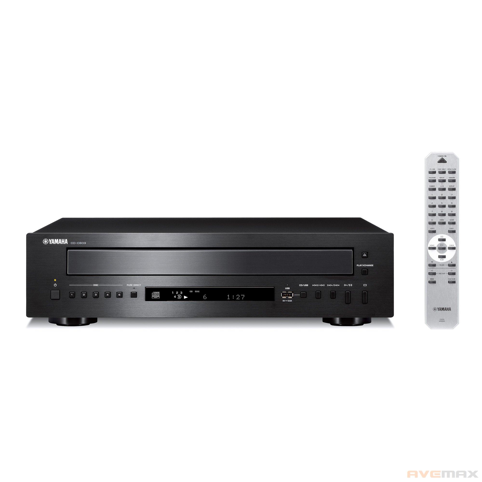YAMAHA CD-C603 SILVER