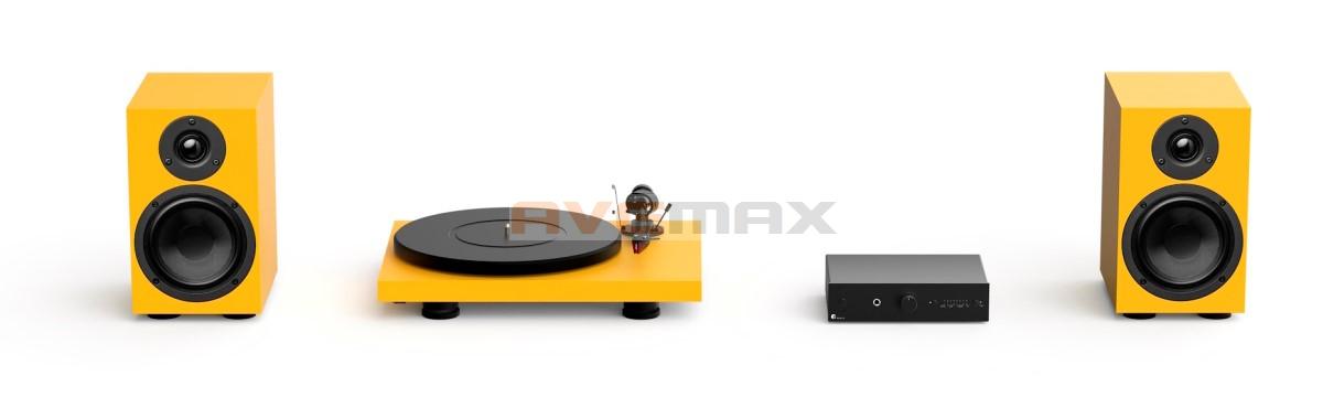 Pro-Ject Colourful Audio System - All-in-one Hi-Fi systém s gramofonem - Satin Yellow