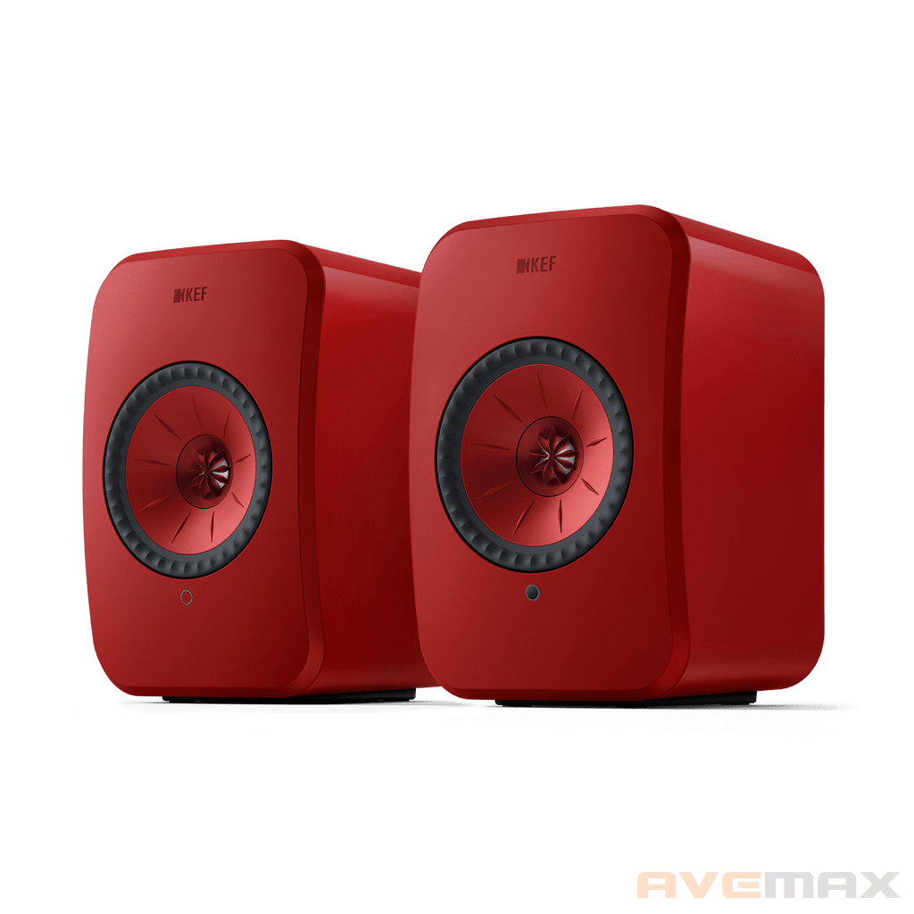 KEF LSX II (Lava Red)