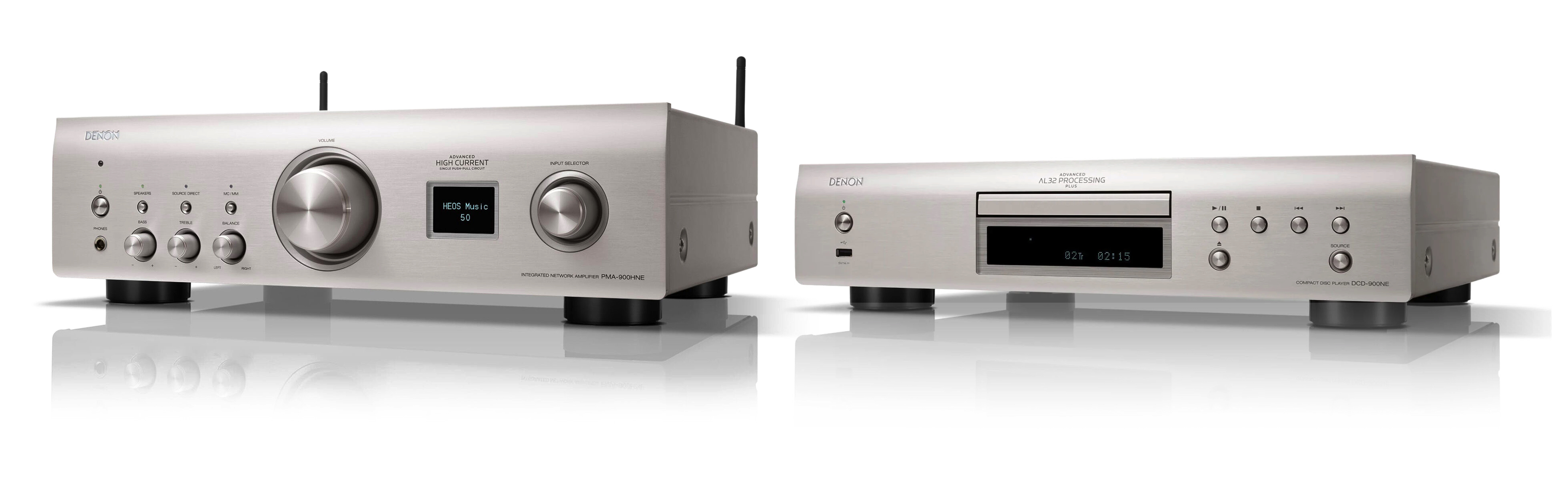 Denon PMA-900HNE + Denon DCD-900NE (stříbrná)