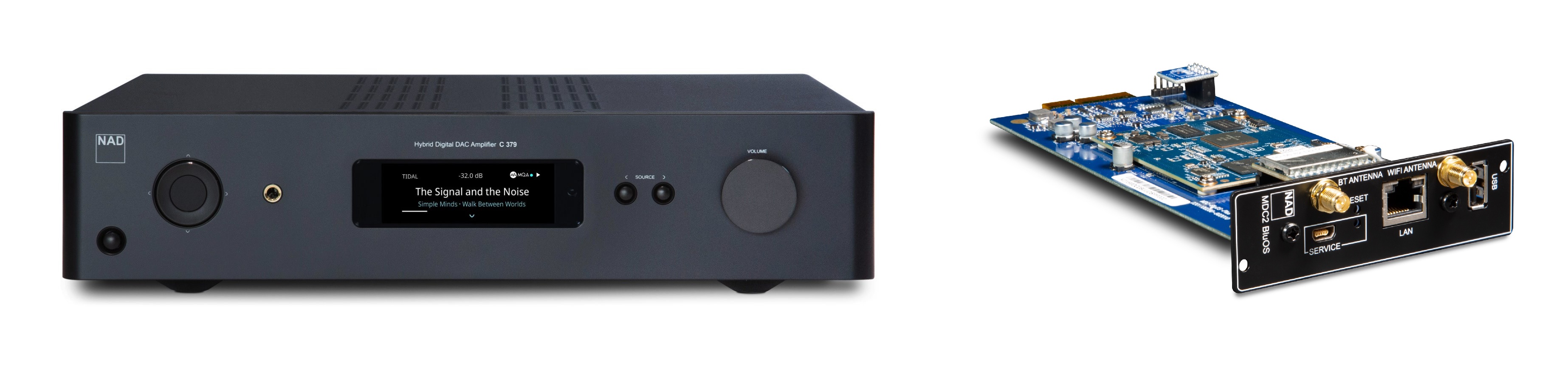 NAD C 379 + MDC2 BluOS-D