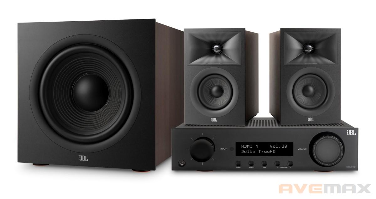 JBL Audio set MA310 + STAGE 240B + STAGE 200P, 2.1 (černá)