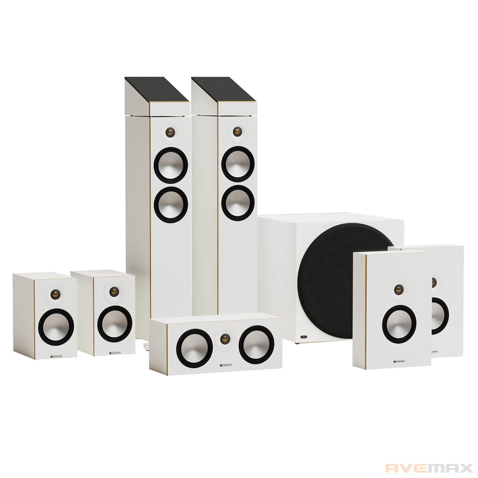 MONITOR AUDIO BRONZE 300 7.1.2 SET (bílá)
