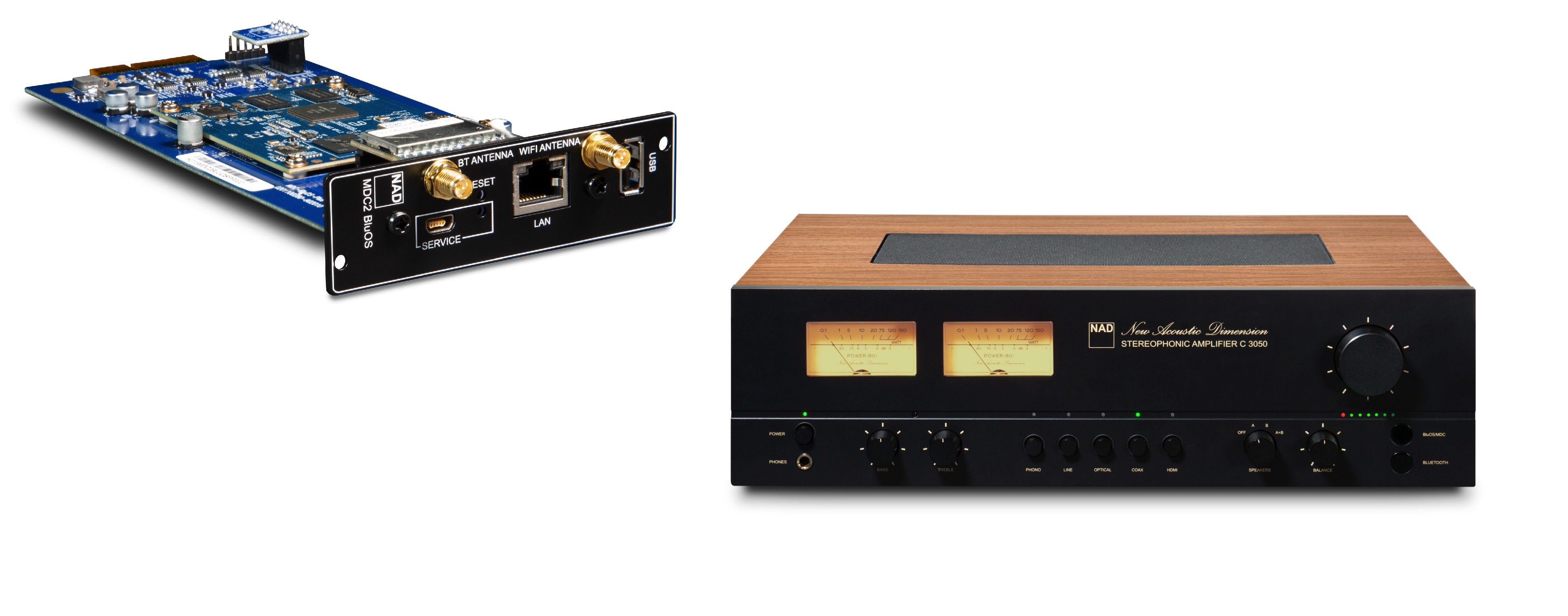 NAD C 3050 + MDC2 BluOS-D