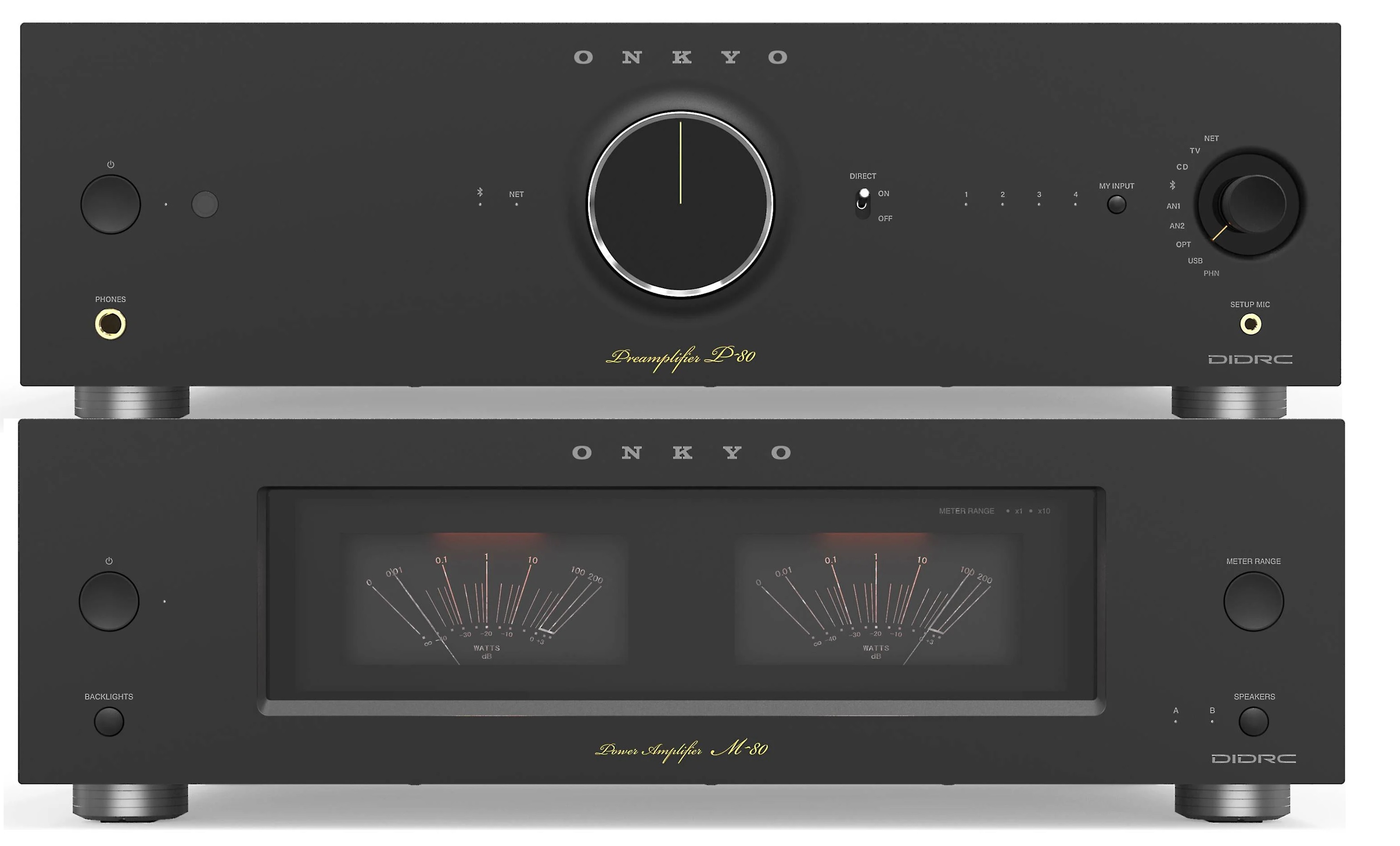 ONKYO P-80 + M-80 (černá)