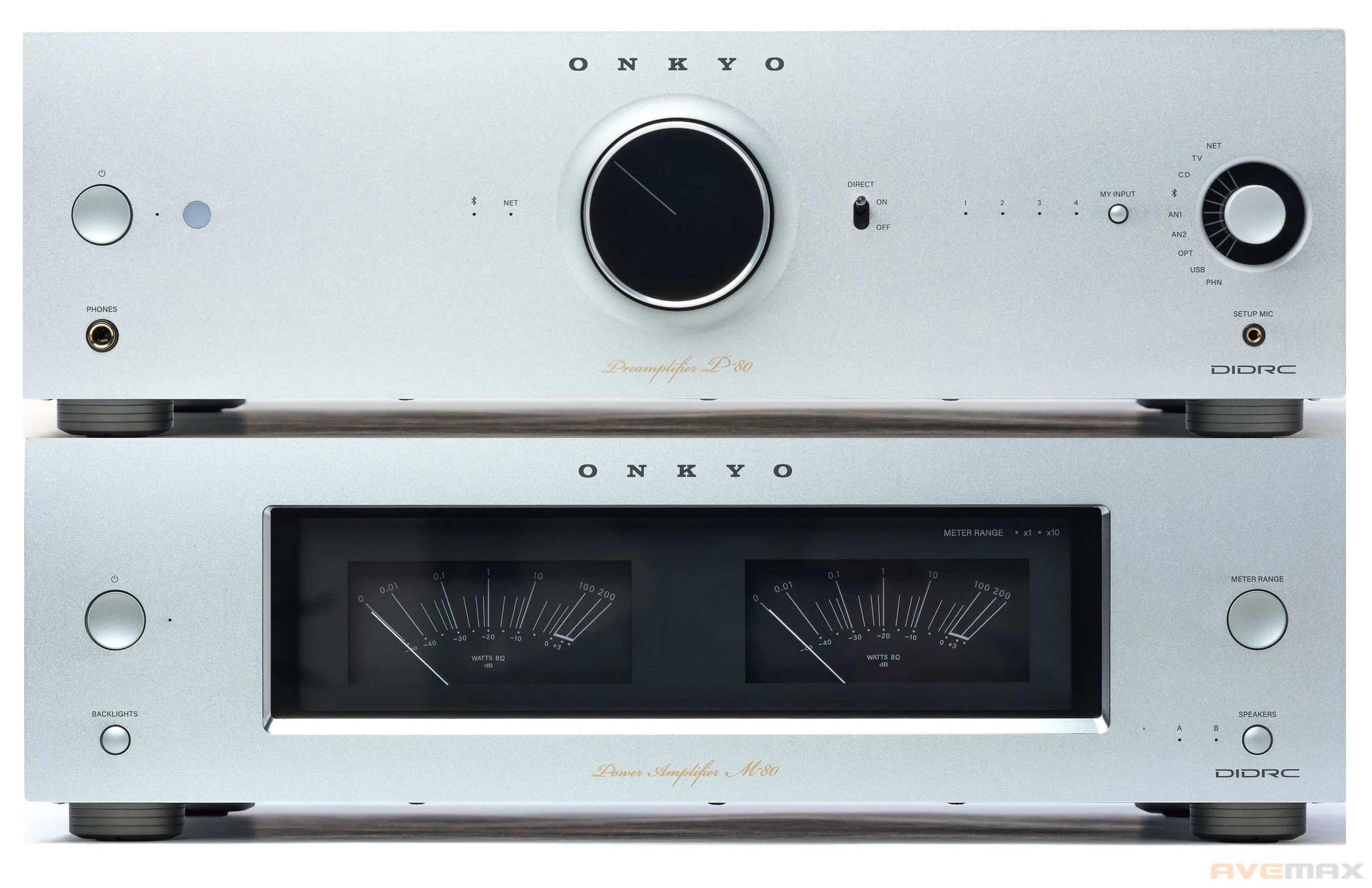 ONKYO P-80 + M-80 (stříbrná)