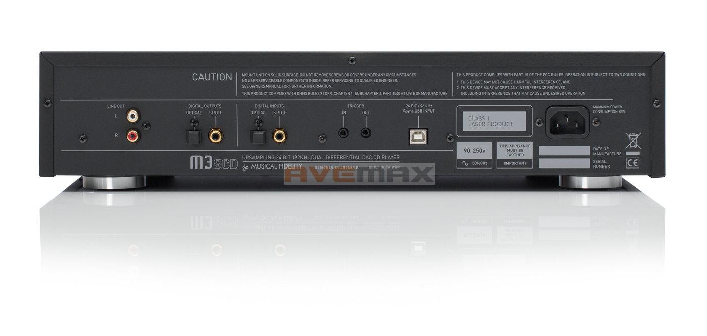 MUSICAL FIDELITY M3SCD (černé)