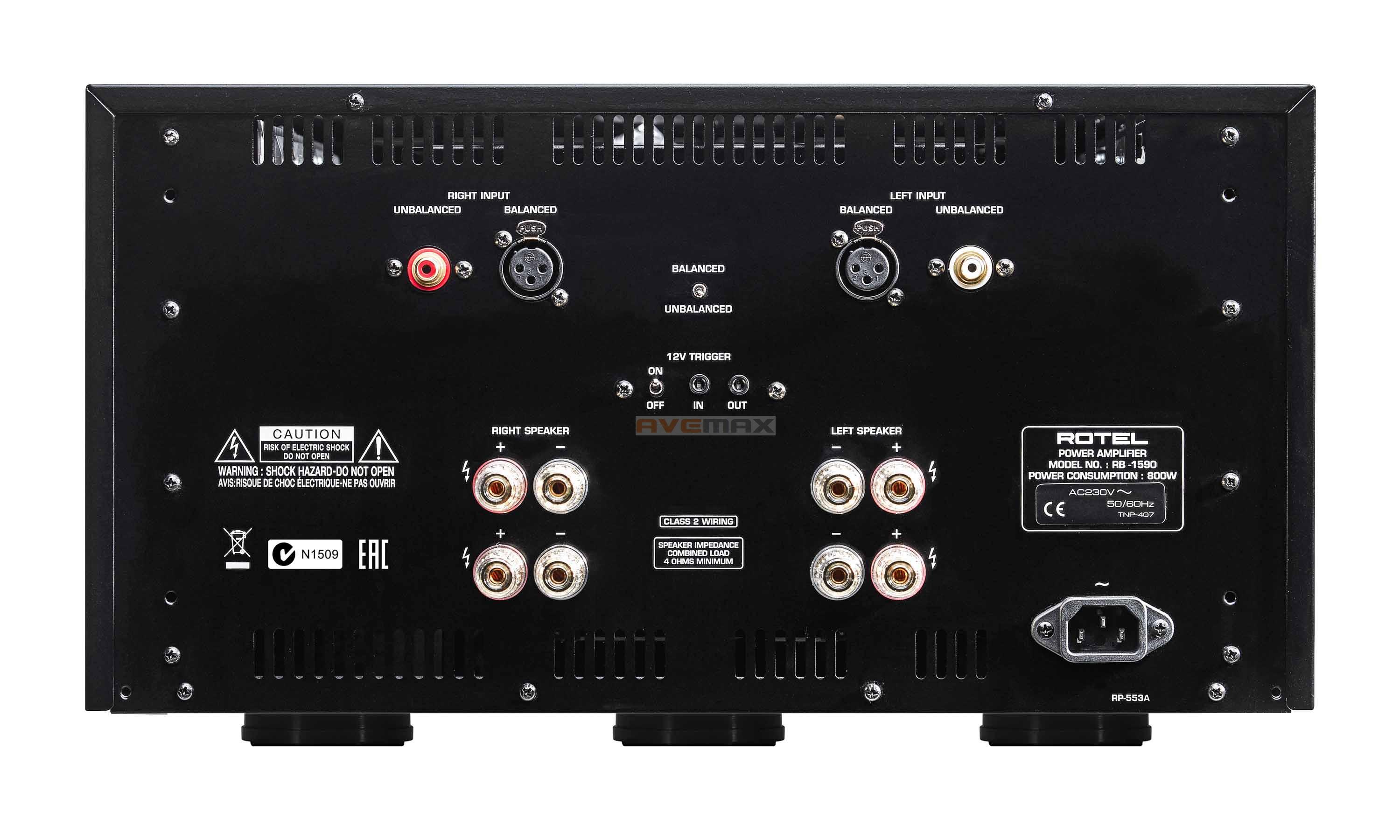 Rotel RB-1590MKII (BLACK)