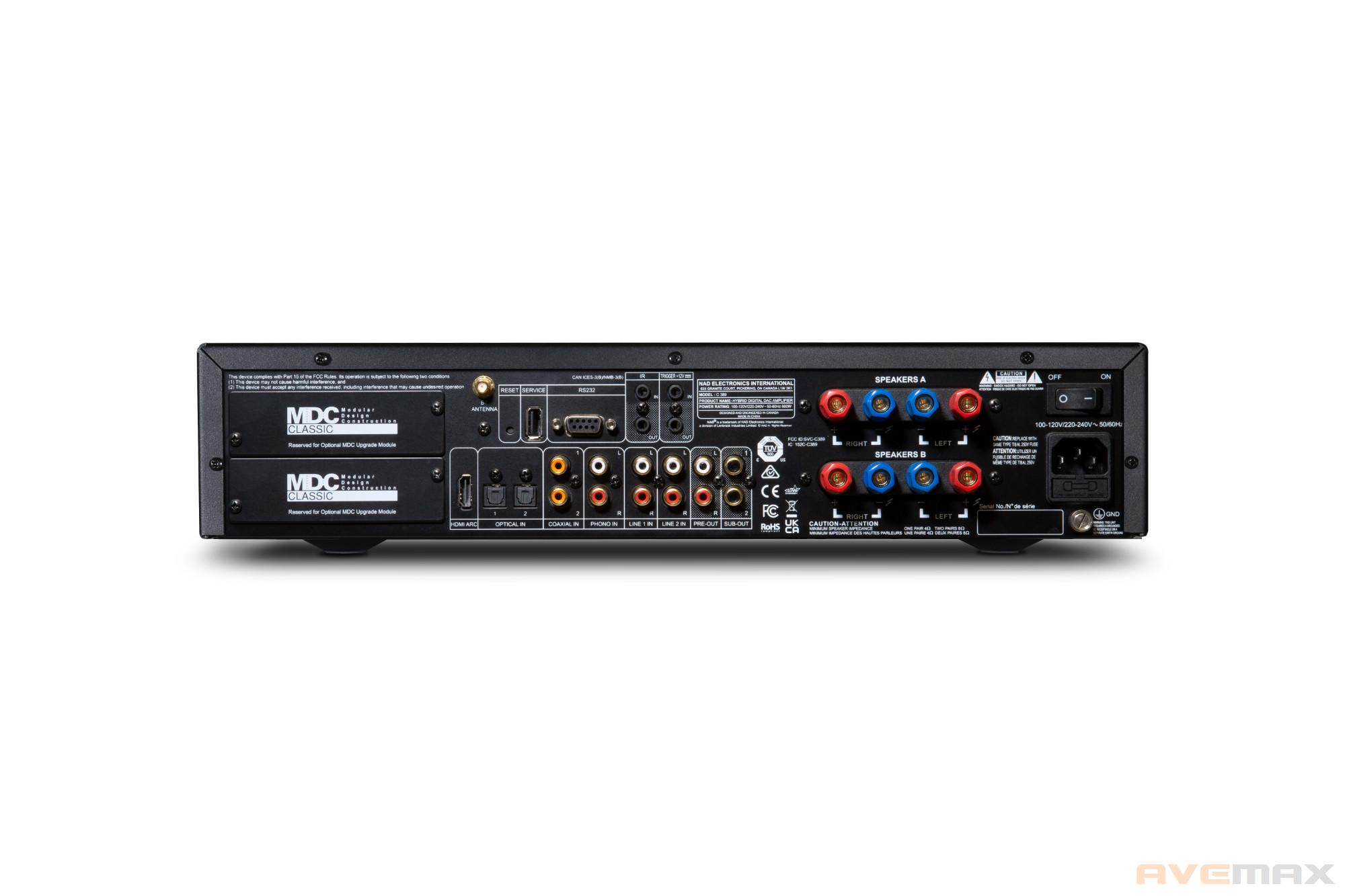 NAD C 389 + MDC2 BluOS-D set