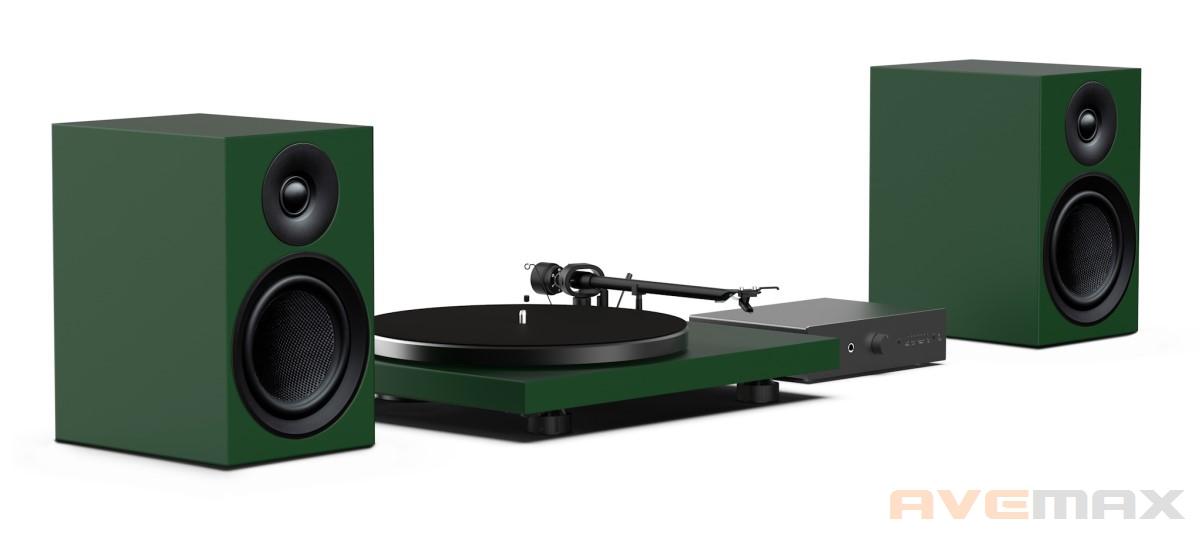 Pro-Ject Colourful Audio System E - All-in-one Hi-Fi systém s gramofonem (MODRÁ)