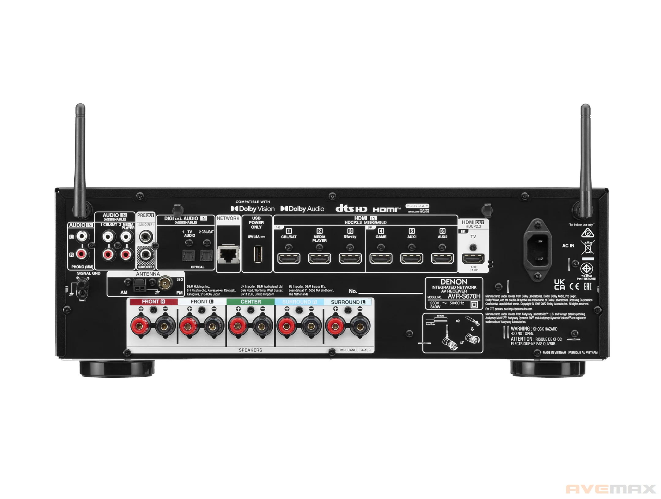DENON AVR-S670H