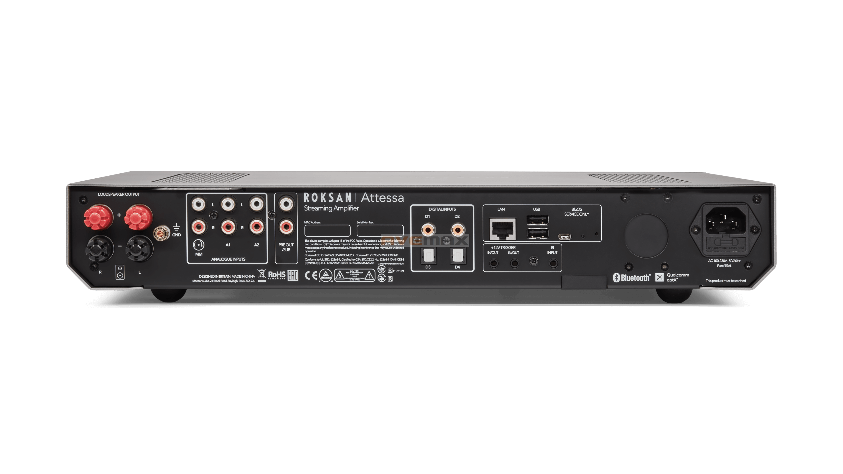 Roksan Attessa Streaming Amplifier (černý)