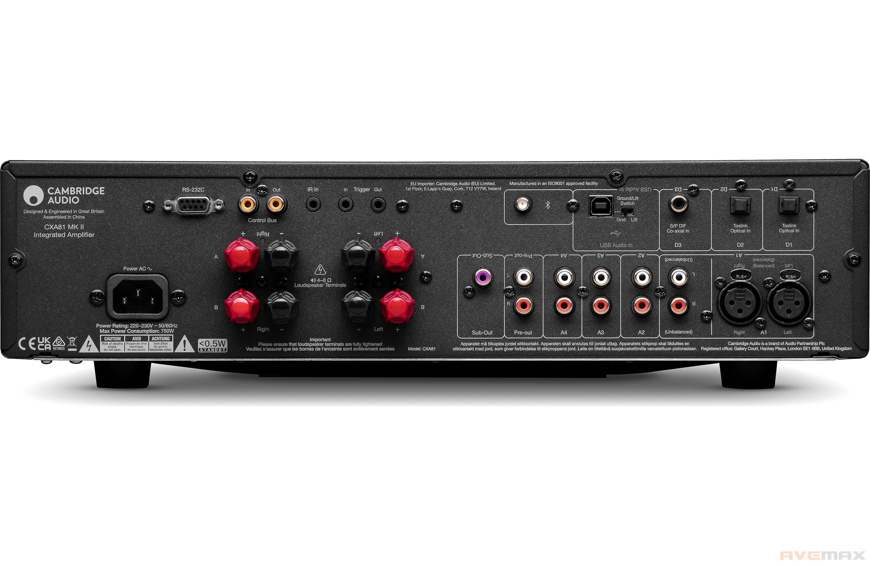Cambridge Audio CXA81 MkII + CXC + CXN100 SE (BLACK EDITION) + MONITOR AUDIO SILVER 100LE (7G) 