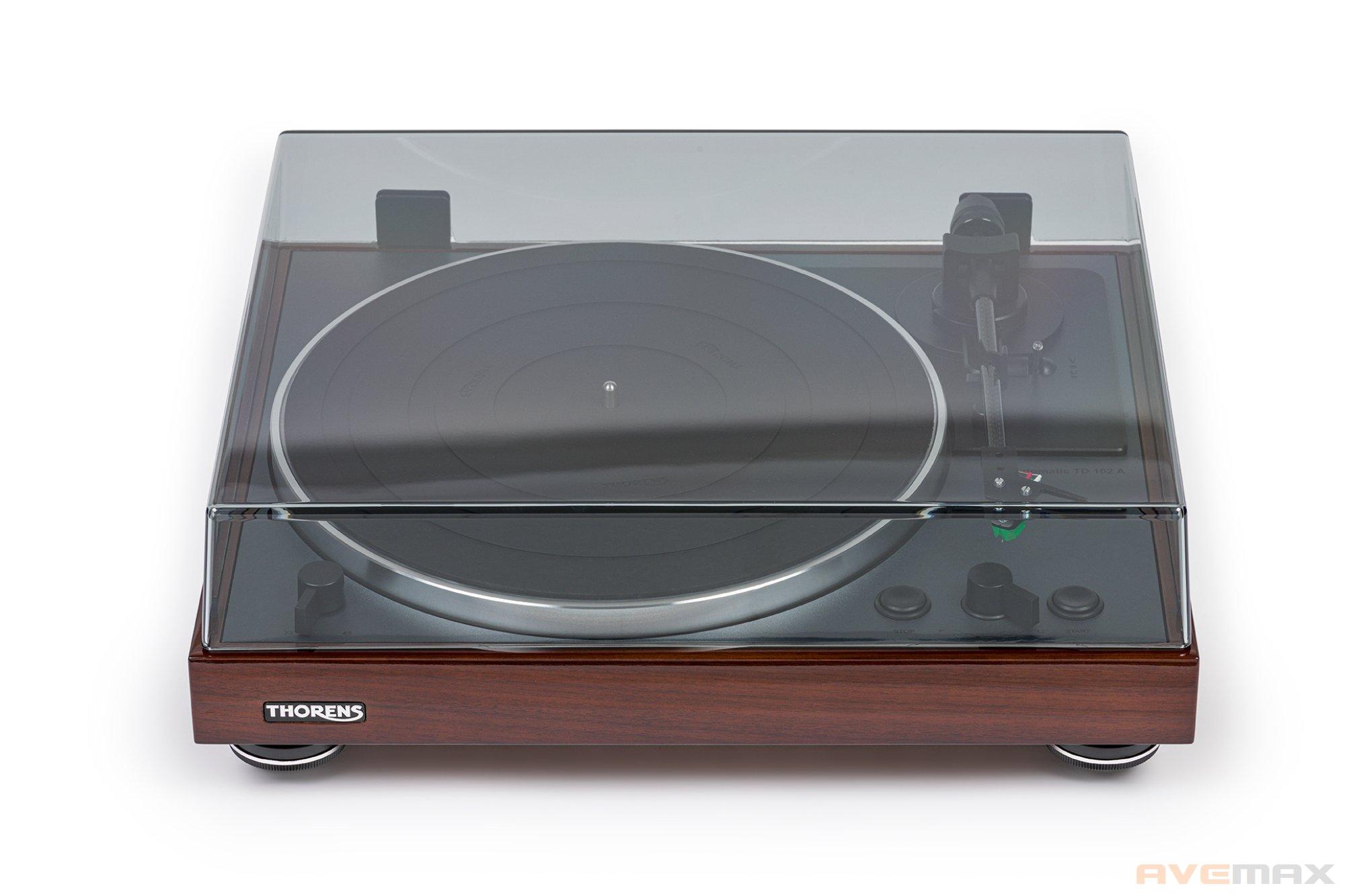 Thorens TD 102A Automatic + AudioTechnica AT-VM95E