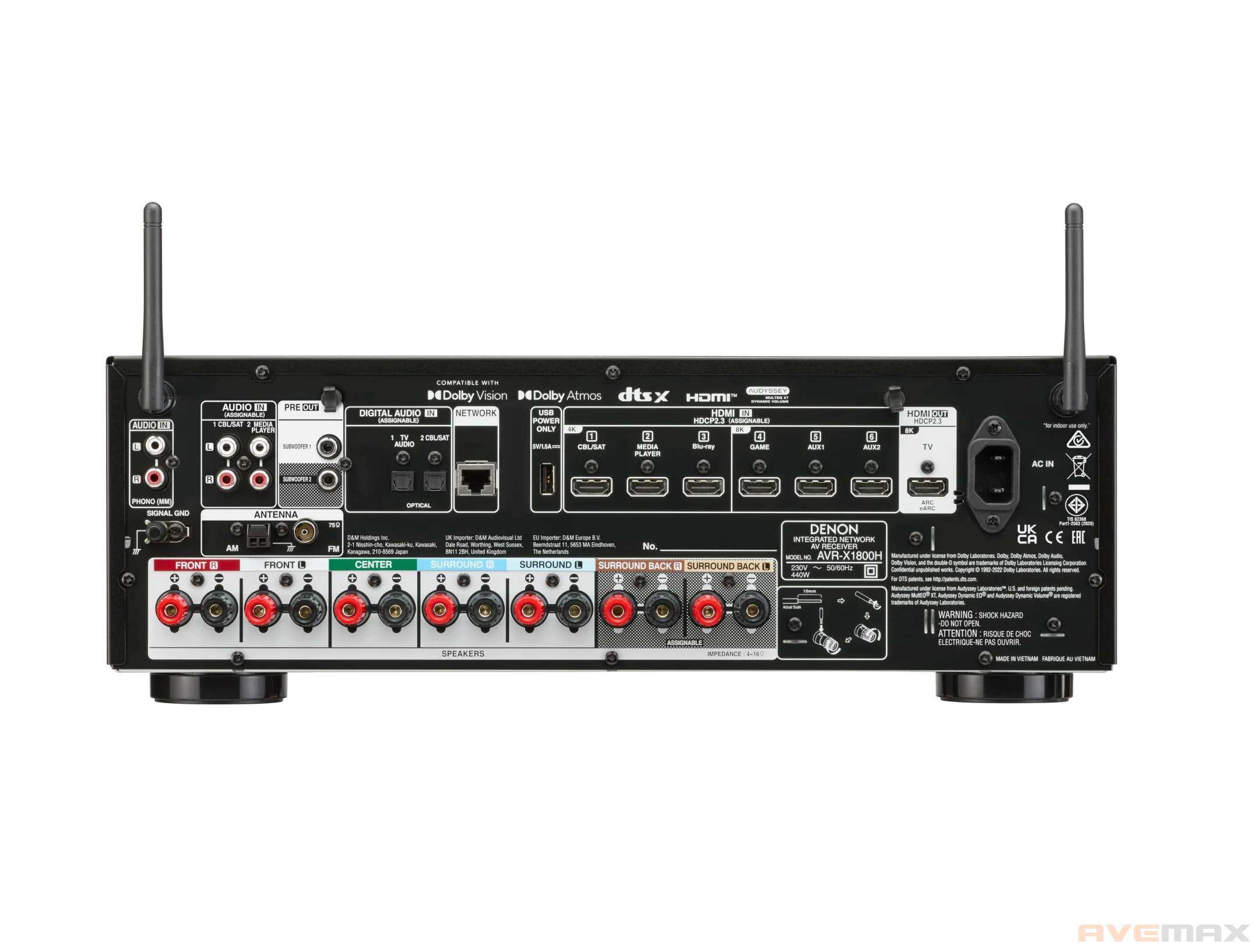 DENON AVR-X1800H