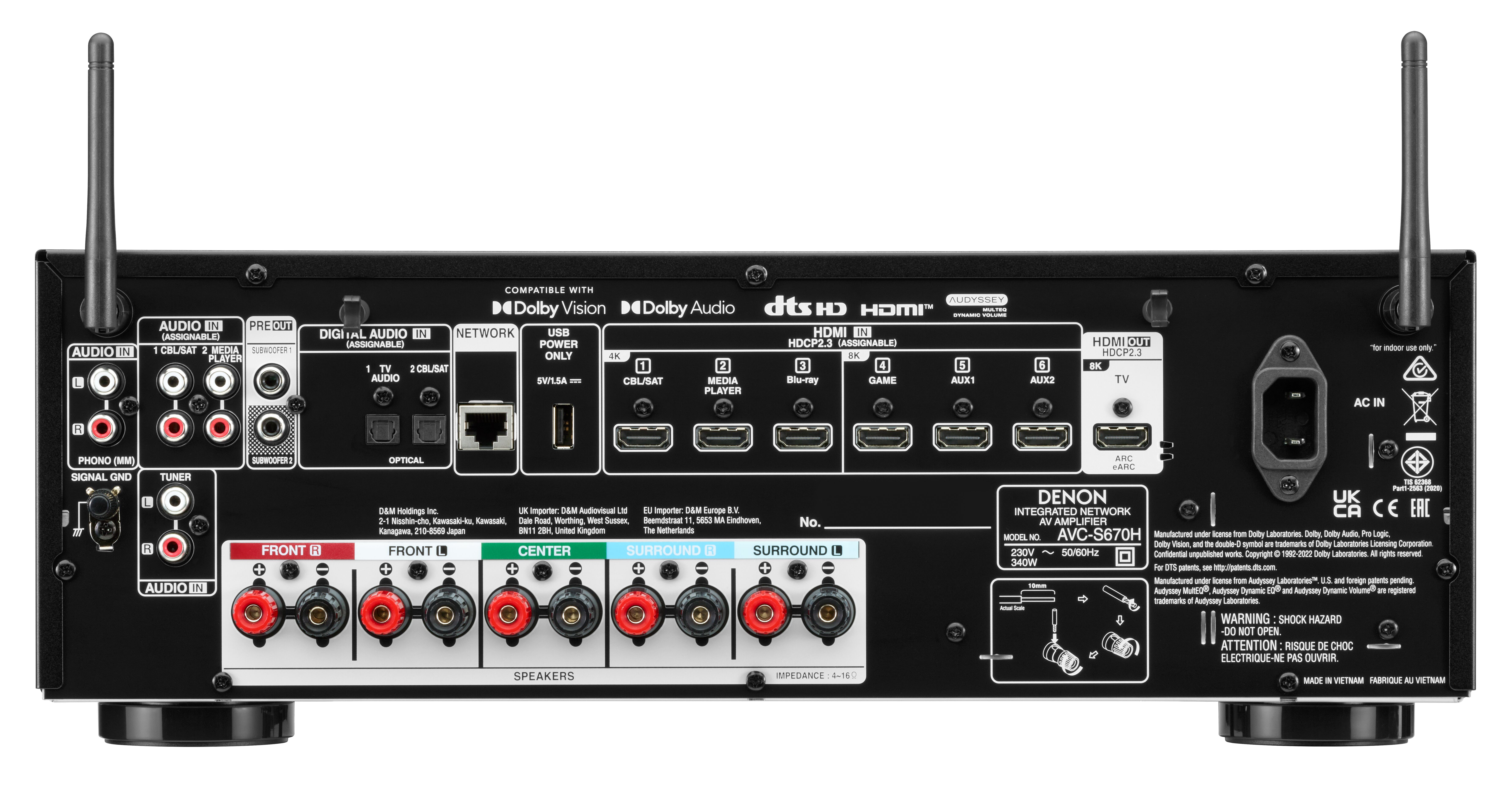 DENON AVC-S670H