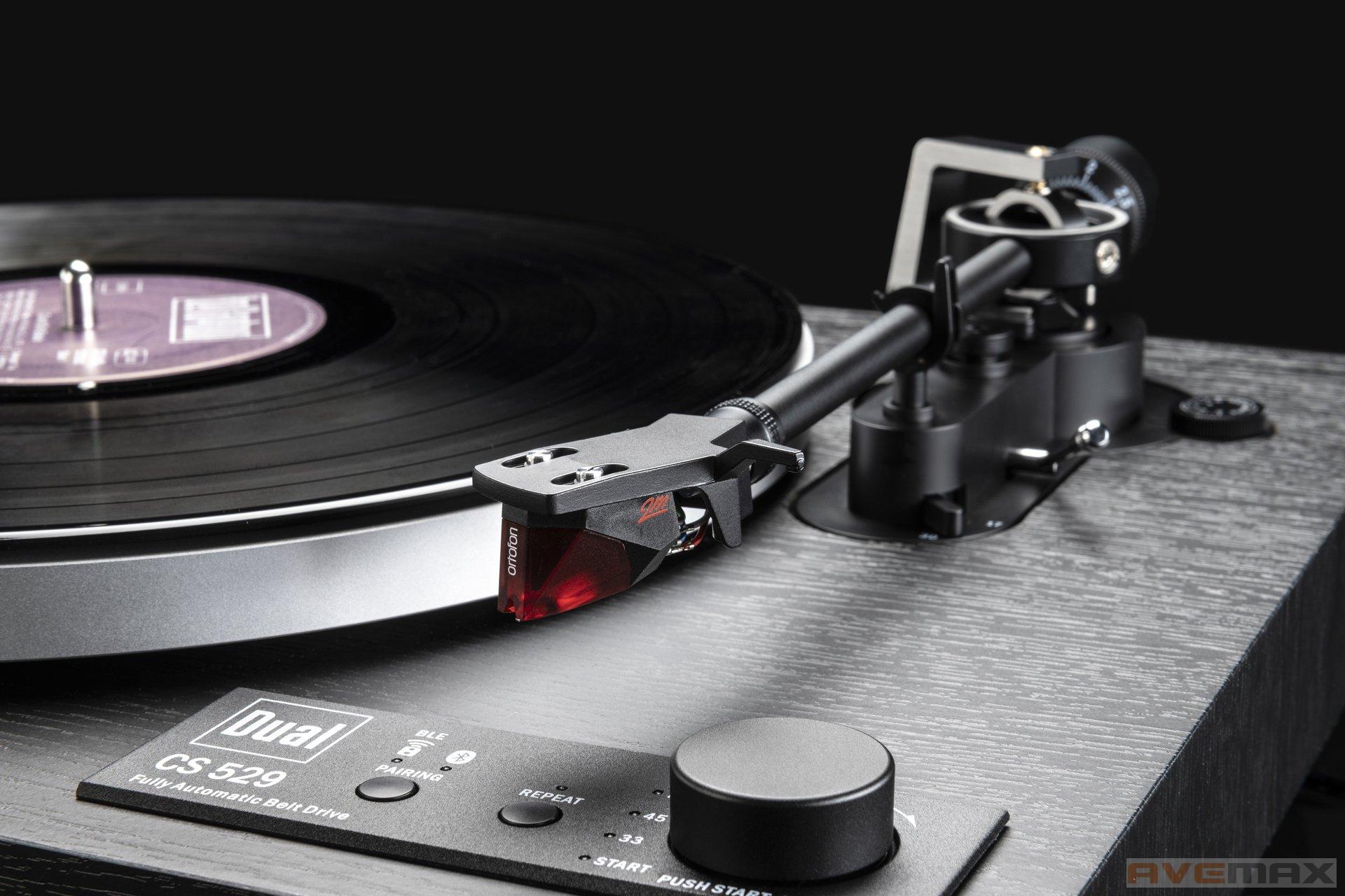 DUAL CS 529 Automatic High Fidelity + Ortofon (OŘECH,ORTOFON 2M BLACK)