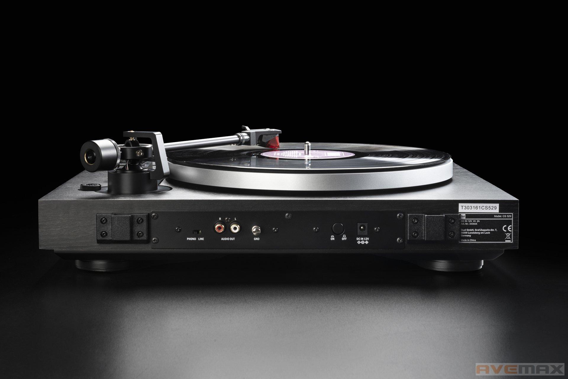 DUAL CS 529 Automatic High Fidelity + Ortofon (OŘECH,ORTOFON 2M BLACK)