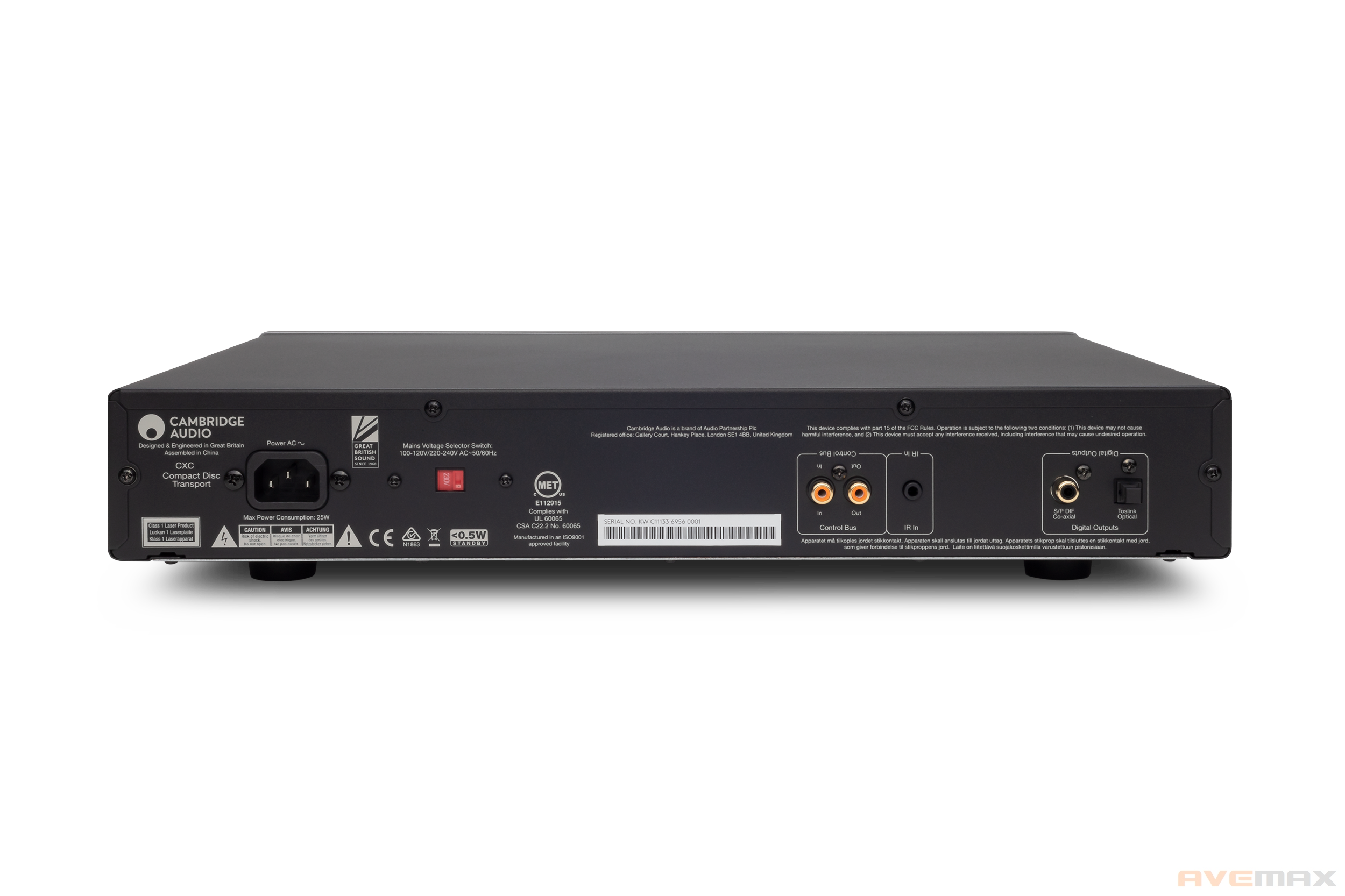 Cambridge Audio CXC v.2 (Black Edition)