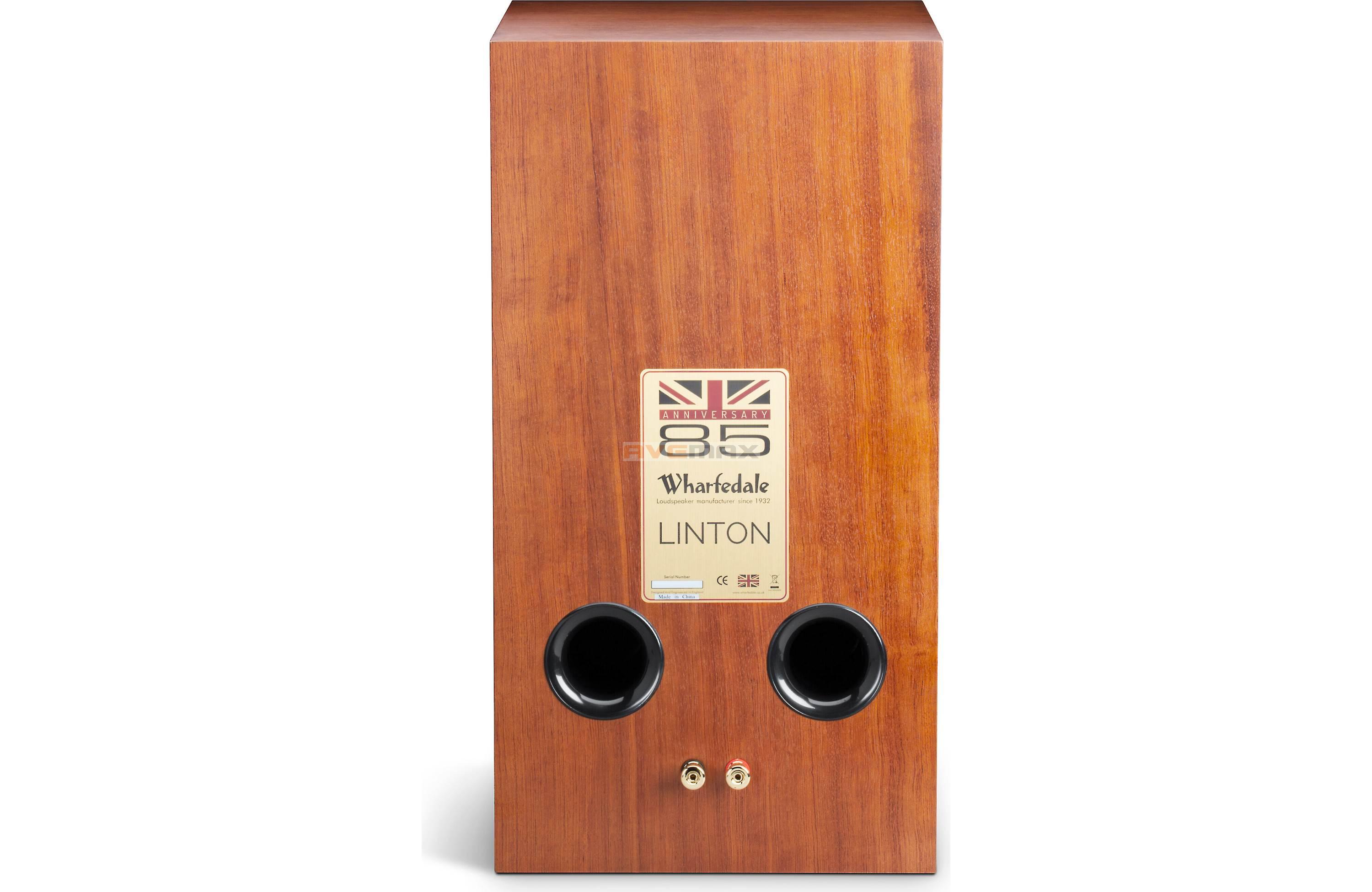 Wharfedale LINTON Heritage + Heritage Stands (mahagon)