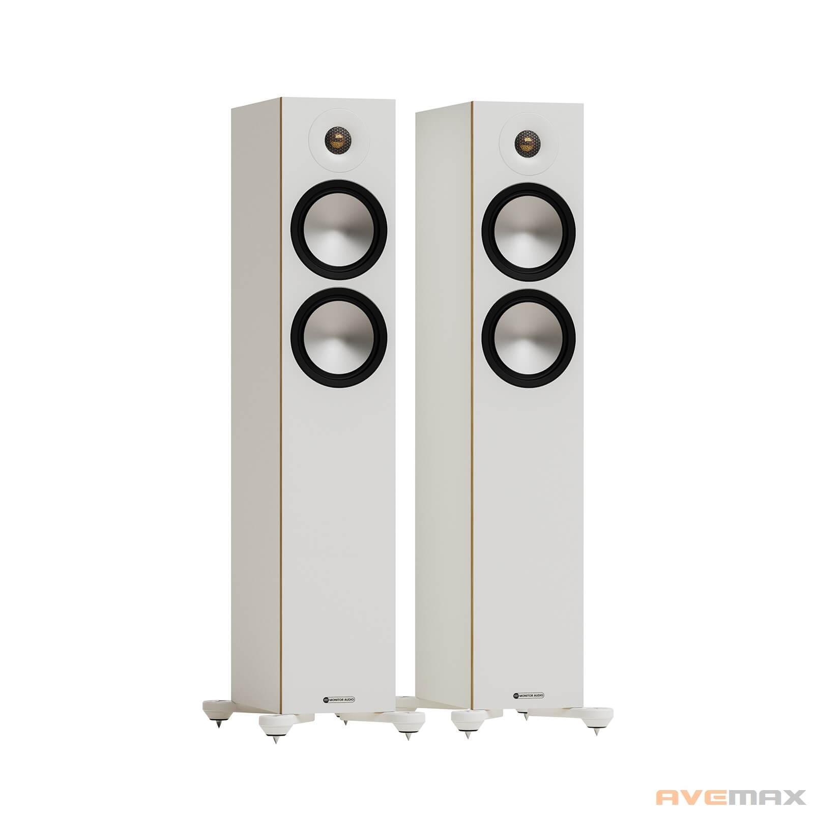 YAMAHA R-N600 (stříbrná) + MONITOR AUDIO BRONZE 300 (černá))