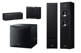 YAMAHA NS-F51 + NS-P51 + NS-SW100 (černé)