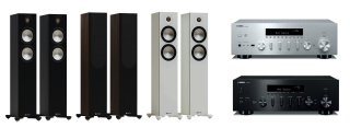 YAMAHA R-N600A + MONITOR AUDIO BRONZE 300 (7G)