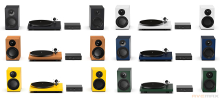Pro-Ject Colourful Audio System E - All-in-one Hi-Fi systém s gramofonem