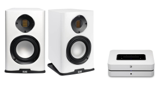 Bluesound POWERNODE bílý (Gen 3) + ELAC Carina BS243.4 