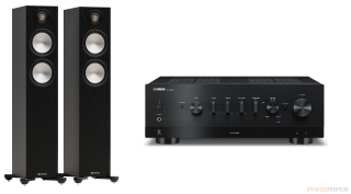 YAMAHA R-N800A + MONITOR AUDIO BRONZE 300 (7G)
