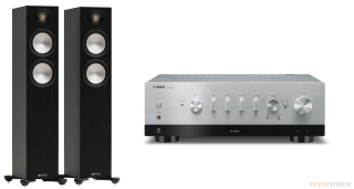 YAMAHA R-N800A (S) + MONITOR AUDIO BRONZE 300 (7G)