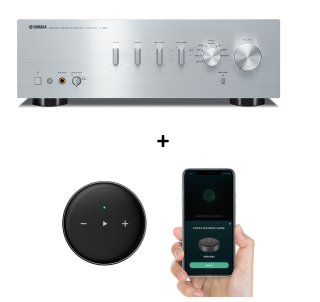 YAMAHA A-S501 SILVER + streamer